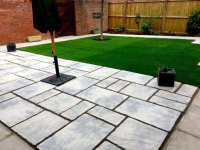 Mrs Marshall F Longwell Green backyard with Finesse Deluxe